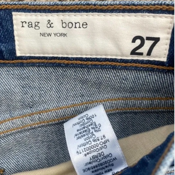 Rag & Bone Ruth High Rise Jeans - Picture 4 of 7